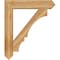Ekena Millwork Balboa Arts & Crafts Rough Sawn Bracket, Western Red Cedar, 6"W x 36"D x 42"H BKT06X36X42BOA03RWR - alternate 4